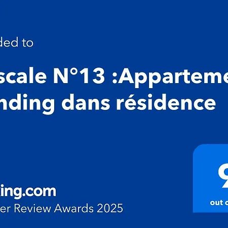 L'escale N°13 :appartement Standing Dans Lägenhet